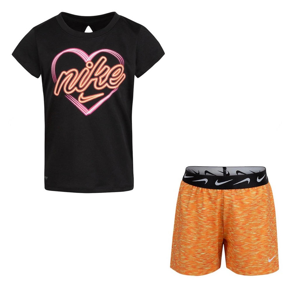 Girl’s Nike shorts and top set